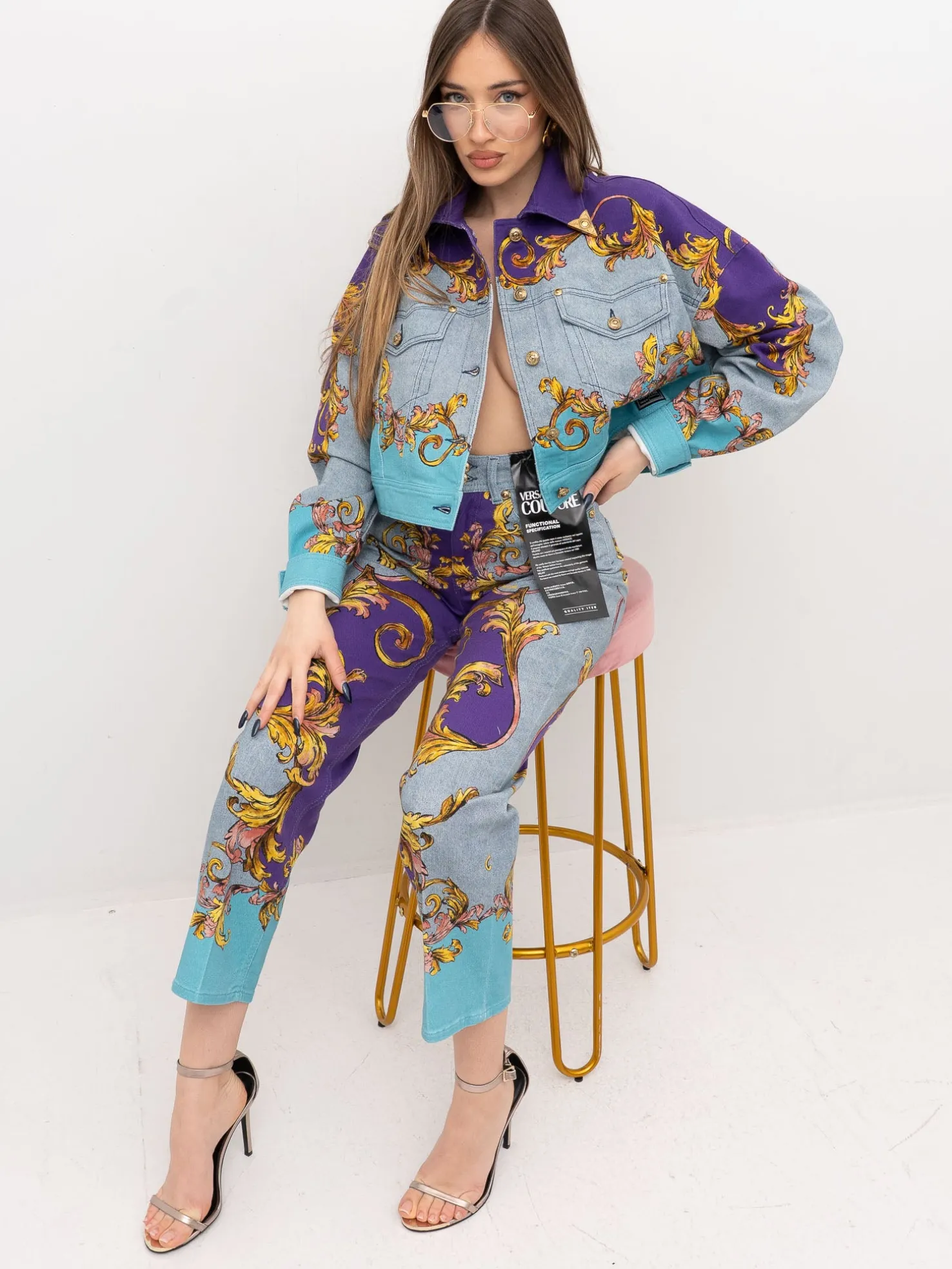 JEANS VERSACE JEANS COUTURE 78HAB5P5 ES140L54