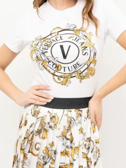 T-SHIRT VERSACE JEANS COUTURE 78HAHC01 CJ02C